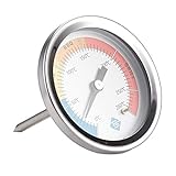 Baoblaze Edelstahl Ofen Thermometer für Grill Öfen Küche Werkzeuge, Überwachung Kochen Thermometer, Instant Lesen und Prak