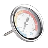 Baoblaze Edelstahl Ofen Thermometer für Grill Öfen Küche Werkzeuge, Überwachung Kochen Thermometer, Instant Lesen und Prak