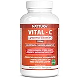Liposomal Vitamin C - 1200mg - 180 Veggie Caps - Proprietary Liposomal C Complex with Phosphatidylcholine (PC) from Sunflower L