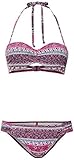 s.Oliver RED LABEL Beachwear LM Damen Dream Bikini-Set, pink Bedruckt, 38