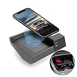 WXJZ Auto Ladegerät schnelle Ladefunktion ​Qi 10W Induktive Ladestation für iPhone 11/12/13/X/XR Pro Max Mini Samsung S21/20 usw für Mercedes C-Klasse GLC 2015-2021