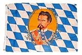 Fahne / Flagge Bayern König Ludwig NEU 90 x 150
