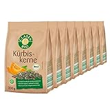 8x CLASEN BIO Kürbiskerne geschält zum Knabbern und verfeinern - 200 g