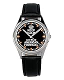 American Football Geschenk Artikel Idee Fan Uhr B-2113
