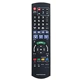 VINABTY N2QAYB000466 Ersatz Fernbedienung für Panasonic DVD Recorder N2QAYB000332 DMR-EH65 DMR-EX95 DMR-EX98 DMR-EX99 DMR-EZ49VEBK DMR-EZ45 DMR-EZ47 DMR-EZ48 DMR-EZ49 DMR-EZ49V MR-EZ49VEBK R