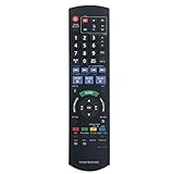 VINABTY N2QAYB000466 Ersatz Fernbedienung für Panasonic DVD Recorder N2QAYB000332 DMR-EH65 DMR-EX95 DMR-EX98 DMR-EX99 DMR-EZ49VEBK DMR-EZ45 DMR-EZ47 DMR-EZ48 DMR-EZ49 DMR-EZ49V MR-EZ49VEBK R