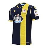 Macron 2020-2021 Deportivo La Coruna Away Football Soccer T-Shirt Trik