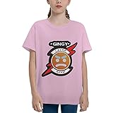 Classic Logo Merch Kleidung für Unisex Teens Jungen Mädchen T-Shirt - Kurzarm Teen T Shirt, Lazarbeam Pink, S