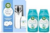 Air Wick Freshmatic Max Starter-Set PURE Frische Wäsche 250ml + 2x Nachfüller Frühlingsfrische 250