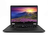 Dell Notebook Latitude E7470 14 Zoll Full HD I Business Laptop I Intel Core i5 -6.Gen 8 GB RAM - 256 GB SSD Win 10 Pro I Tastatur DE | schwatz (Generalüberholt)