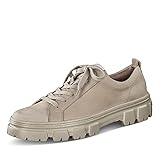 Paul Green Schnürschuhe 5081-039, Rauleder, Beige, Damen EU 4,5/37,5