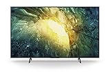 Sony KD-65X7055 Bravia 164 cm (65 Zoll) Fernseher (LED, 4K Ultra HD (UHD), High Dynamic Range (HDR), Smart TV, 2020 Modell) Schw