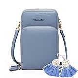 BIGCHINAMALL Handtasche für Damen, Handytasche, kleine Umhängetasche für Damen, Geldbörse, mit Kartenfächern für D