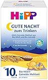 HiPP Bio Milchnahrung Gute-Nacht! Milch-Getreide-Mahlzeit Bio (4x500g)