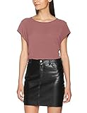 ONLY Damen Onlvic S/S Solid Top Noos WVN T-Shirt, Rosa (Mesa Rose), 42