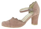 HIRSCHKOGEL Damen 3007836 Pumps, Pink (Altrosa 059), 37 EU