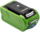 Greenworks Tools Akku 40V 2000mAh Li-Ion 40 V 2 Ah wiederaufladbarer leistungsstarker Akku passend für 29252 20202 22262 25312 25322 20642 22272 27062 21242 (Nicht für Gen 1)