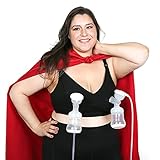 Pump-BH Hände frei | Pump- und Still-BH in Einem für Frauen Übergröße, schwarz, 70D