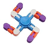 Sraeriot Fidget Spinner DIY Vier Ecken Dekompressionskette Top Spielwaren für Stress Relief Stil1, Dekompression Gyro (Finger Gyro)