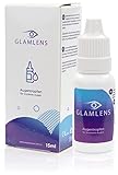 Glamlens Augentropfen - Feuchtigkeitstropfen gegen trockene Augen - Befeuchtet & Beruhigt - Für Kontaktlinsen und Kontaktlinsenträger geeignet, 15