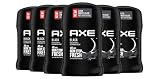 Axe Deodorant Stick Black Deo ohne Aluminium mit langanhaltendem Duft 6 x 50 ml, 300