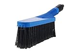 WamSter Waschbürste Autowaschbürste mit Wasseranschluss (Blau)