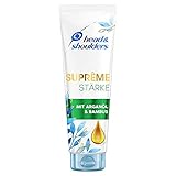 Head & Shoulders Suprême Stärke Pflegespülung Für Haar & Kopfhaut, Mit Arganöl & Bambus, 220 ml, Conditioner, Haarpflege Arganöl, Haarpflege Glanz, Haarpflege Trockenes Haar, Arganöl Haare, Argan Ö