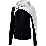 Erima Damen Kapuzenjacke Club 1900 2.0 Schwarz/Weiß 38