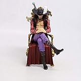 SDFDSSR Einteilige Anime Puppe Stuhl Sofa Throne Eagle Eye Mihawk Hochwertige Version Skulptur Statue Dekoration Spielzeug Figur Dekoration Modell Handgemachte Höhe 16
