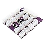 ATX 24-polig auf 17 x 6-poliger Adapter Netzteil Breakout Board Konverter für Dell 750W 1100W 1600W 2000W 2400W PSU Mining Breakout Board Mining 12V für Dell PSU 2000W Dell Poweredg