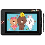 XP-PEN Artist 12 Pro Line Friends Edition Grafiktablett 11,6 Zoll Stift Display Tilt mit 8 Tasten 1 Einstellrad Cartoon Aufkleber für Windows M