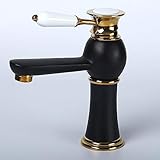 Kitchen Tap Black Magic Lampe Alle Bronze Becken Kalthitze Mischwasserhahn Waschbecken Auf Der Bühne Haushaltsmischventil Öffentliche Plätze Wasserhahn Waschbecken Mischbatterien Gefäß