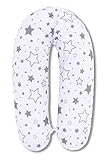 Amilian® BEZUG für Stillkissen Baby Lagerungskissen Lang Seitenschläferkissen 170 cm Gute Nacht G