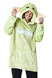 Disney The Mandalorian Hoodie Herren Oversized aus Fleece, Baby Yoda Pullover H