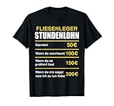 Herren Fliesenleger Stundenlohn T-S