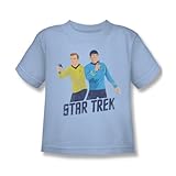 Star Trek - Juvy Phaser Bereit T-Shirt in hellblau, Large (7), Light B
