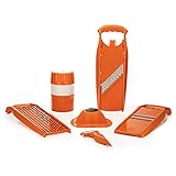 Börner Reiben-Set Spezial in orange - Küchenhelferset - Slicer - Saftp