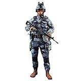 SINI Actionfigur 1/6 Soldat Modell, Fallschirmjäger Soldat Militär Action Figur mit Soldat Modell Spielzeug, Militärfiguren Spielsets Modelle Sammelfig