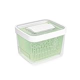 OXO Good Grips Greensaver-Frischhaltebox mit Deckel und Lüftung, groß – 4 