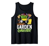 Garten Gangster Gartenarbeit Gemüse Pflanzen Anfänger Tank Top