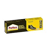 Pattex Kraftkleber Classic, extrem starker Kleber für höchste Festigkeit, Alleskleber für den universellen Einsatz, hochwärmefester Klebstoff in 125 g Tube, 9H PCL4C