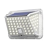 通用 Außenleuchte mit Bewegungsmelder, Solarlicht, LED-Sicherheitslicht mit menschlichem Körper-Bewegungsmelder für Veranda/Garten/Hof/Spur/