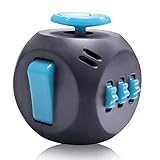 VCOSTORE Fidget Cube, Angst Entlastung, Tragbares Anti Stress Spielzeug für Kinder und Erwachsene mit ADHS ADD OCD