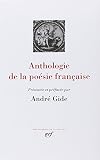 Gide : Anthologie de la poésie franç