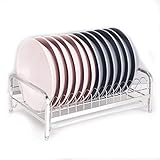 ZWMG abtropfgestell Edelstahl einlagigen Geschirrkorb Drain- Rack Abtropfbrett Dish Dish Rack Geschirrabtropfg