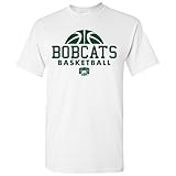 NCAA Basketball Hype Logo, Team Color T-Shirt, College, University - Weiß - 3X-Groß