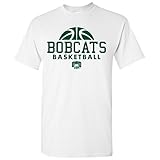 NCAA Basketball Hype Logo, Team Color T-Shirt, College, University - Weiß - 3X-Groß