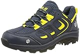 Jack Wolfskin Unisex Kinder Vojo Texapore Low K Wanderschuhe, Blue Yellow, 35 EU