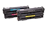 Set 4X Alternativ Toner für HP 207A 207X (Schwarz, Cyan,Magenta,Gelb) (ohne Chip) für HP Color Laserjet Pro M255 M255dw MFP M282 M282nw M283 M283cdw M283fdw von ABC