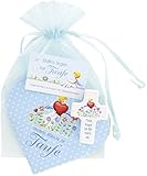 Mein Engel ist für mich da: Segenskreuz aus Holz - b